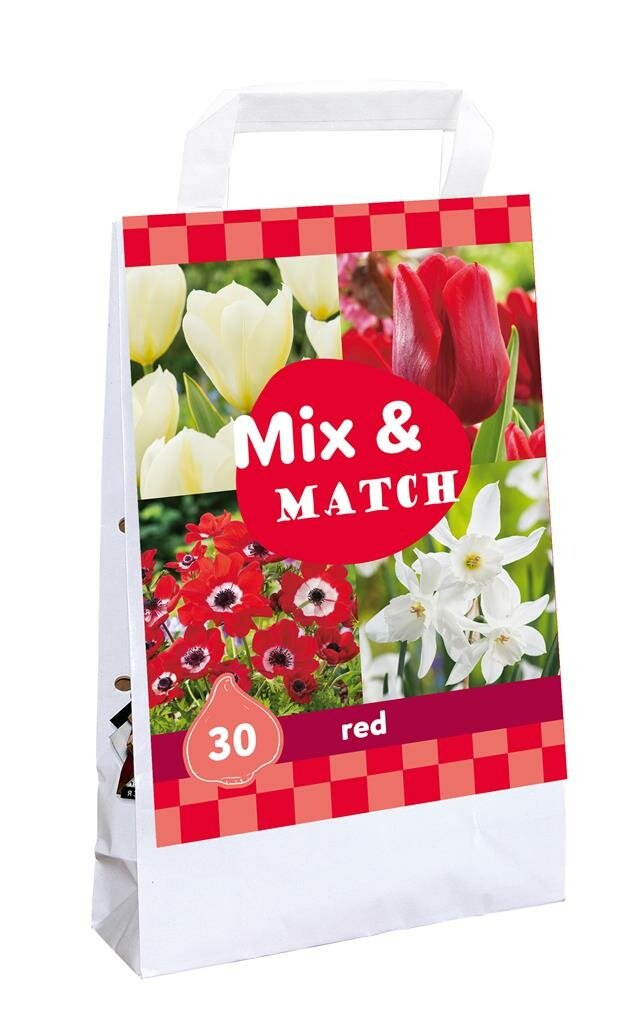 Draagtas Mix & Match Red 35 bollen